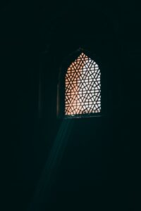photo of islamic window
